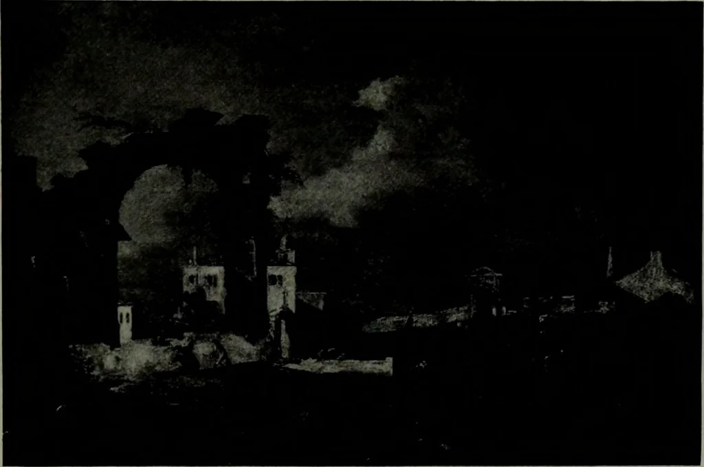 An illustration from De luxe illustrated catalogue of the notable art collection formed by the late George A. Hearn ... to be sold at unrestricted public sale, as directed by the terms of the will, Clarkson Cowl, Herbert Spencer Greims and George E. Schank, executors, on the afternoons and evenings at the places herein stated .., 1918, leaf 332