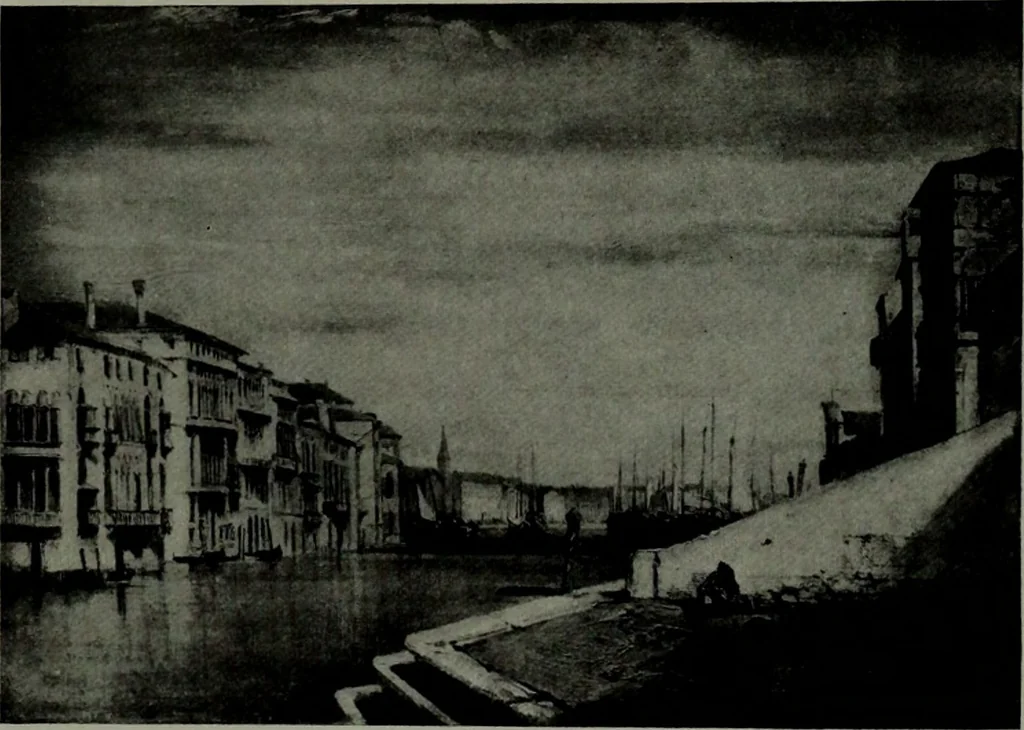 An illustration from De luxe illustrated catalogue of the notable art collection formed by the late George A. Hearn ... to be sold at unrestricted public sale, as directed by the terms of the will, Clarkson Cowl, Herbert Spencer Greims and George E. Schank, executors, on the afternoons and evenings at the places herein stated .., 1918, leaf 338
