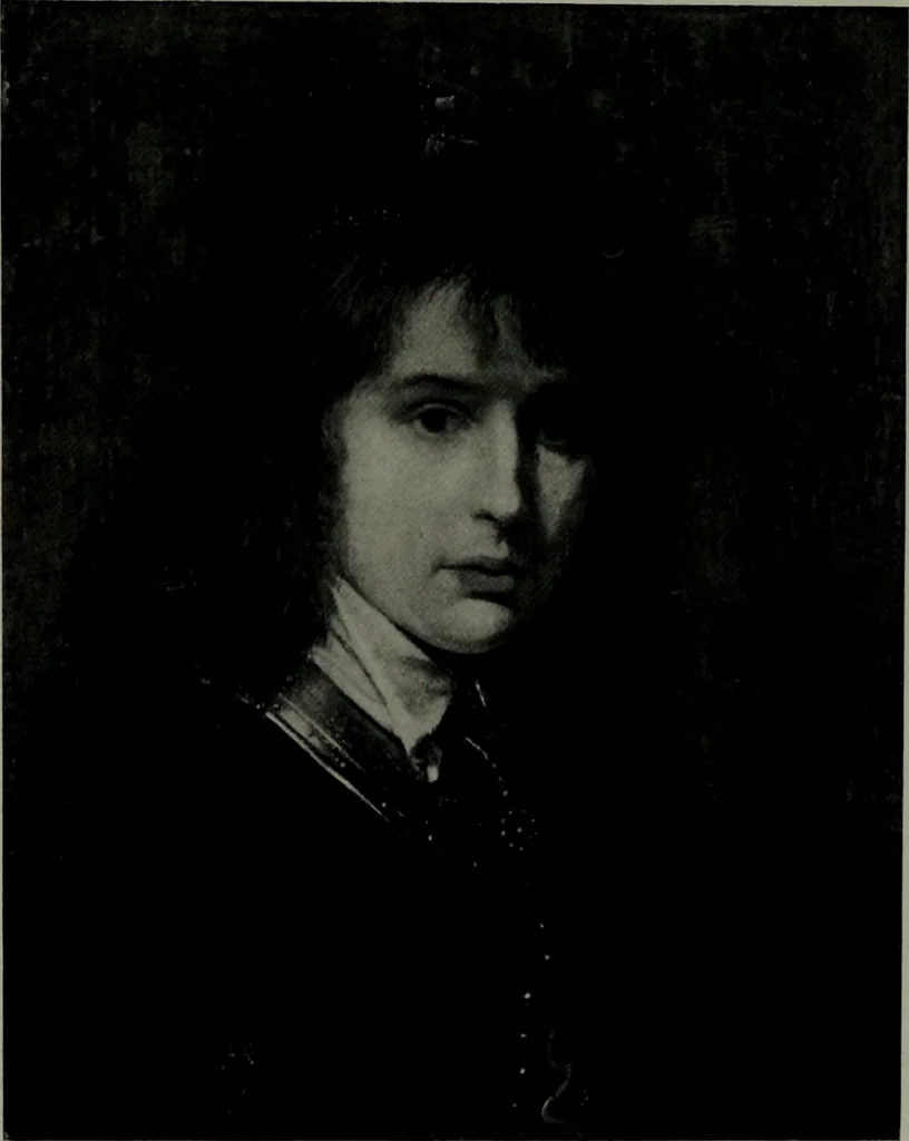An illustration from De luxe illustrated catalogue of the notable art collection formed by the late George A. Hearn ... to be sold at unrestricted public sale, as directed by the terms of the will, Clarkson Cowl, Herbert Spencer Greims and George E. Schank, executors, on the afternoons and evenings at the places herein stated .., 1918, leaf 344
