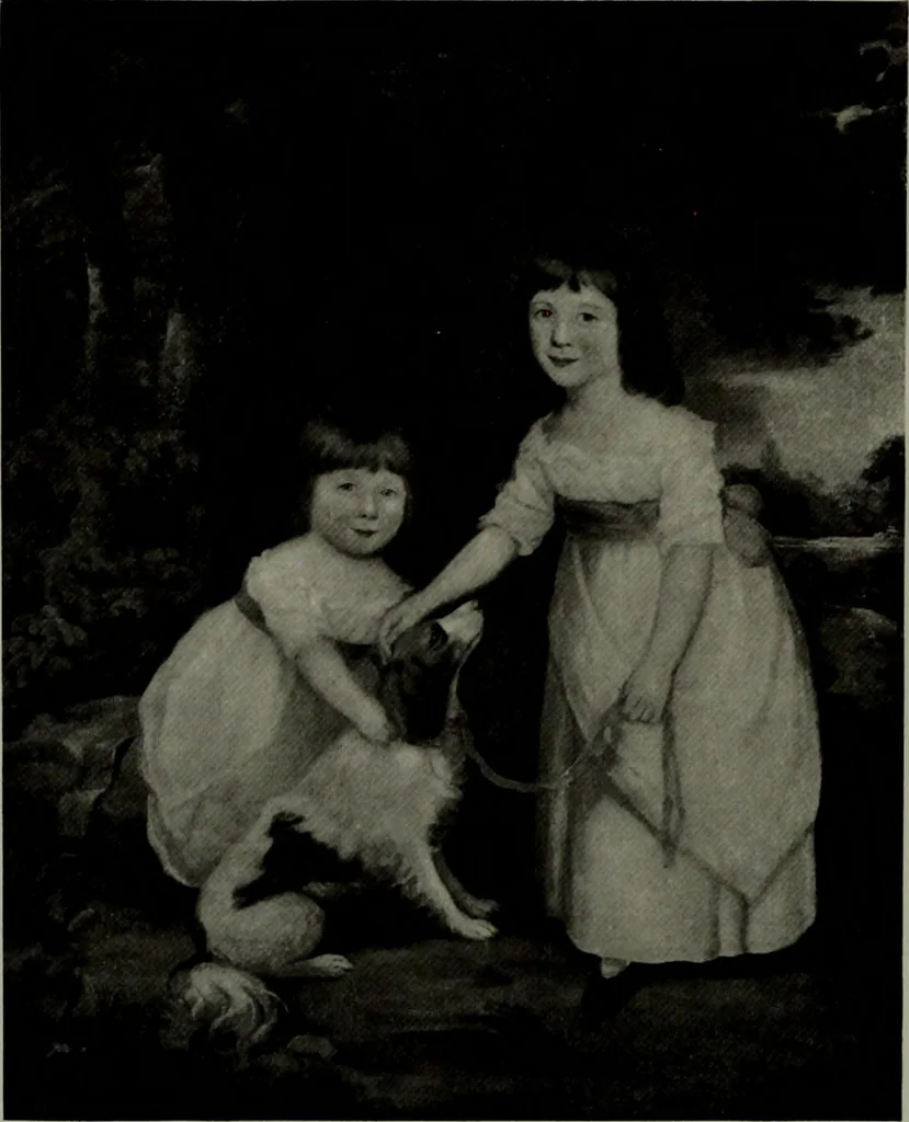 An illustration from De luxe illustrated catalogue of the notable art collection formed by the late George A. Hearn ... to be sold at unrestricted public sale, as directed by the terms of the will, Clarkson Cowl, Herbert Spencer Greims and George E. Schank, executors, on the afternoons and evenings at the places herein stated .., 1918, leaf 405