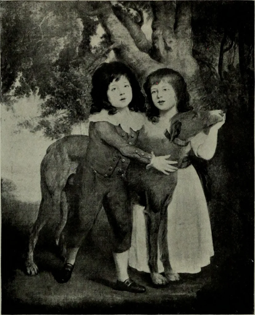 An illustration from De luxe illustrated catalogue of the notable art collection formed by the late George A. Hearn ... to be sold at unrestricted public sale, as directed by the terms of the will, Clarkson Cowl, Herbert Spencer Greims and George E. Schank, executors, on the afternoons and evenings at the places herein stated .., 1918, leaf 409