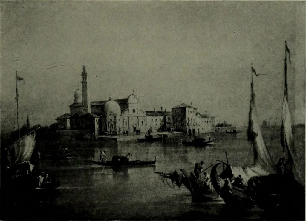 An illustration from De luxe illustrated catalogue of the notable art collection formed by the late George A. Hearn ... to be sold at unrestricted public sale, as directed by the terms of the will, Clarkson Cowl, Herbert Spencer Greims and George E. Schank, executors, on the afternoons and evenings at the places herein stated .., 1918, leaf 426