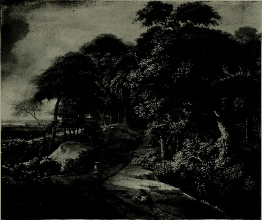 An illustration from De luxe illustrated catalogue of the notable art collection formed by the late George A. Hearn ... to be sold at unrestricted public sale, as directed by the terms of the will, Clarkson Cowl, Herbert Spencer Greims and George E. Schank, executors, on the afternoons and evenings at the places herein stated .., 1918, leaf 438
