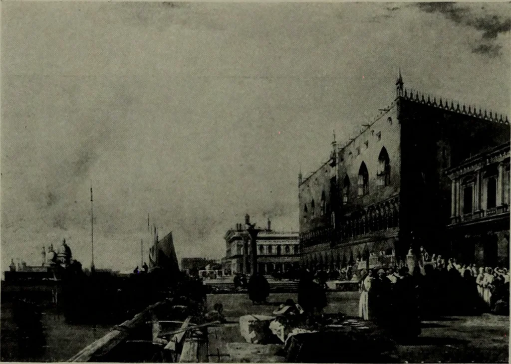 An illustration from De luxe illustrated catalogue of the notable art collection formed by the late George A. Hearn ... to be sold at unrestricted public sale, as directed by the terms of the will, Clarkson Cowl, Herbert Spencer Greims and George E. Schank, executors, on the afternoons and evenings at the places herein stated .., 1918, leaf 441