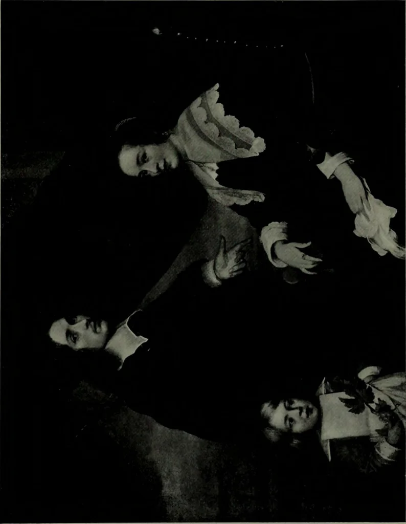 An illustration from De luxe illustrated catalogue of the notable art collection formed by the late George A. Hearn ... to be sold at unrestricted public sale, as directed by the terms of the will, Clarkson Cowl, Herbert Spencer Greims and George E. Schank, executors, on the afternoons and evenings at the places herein stated .., 1918, leaf 444
