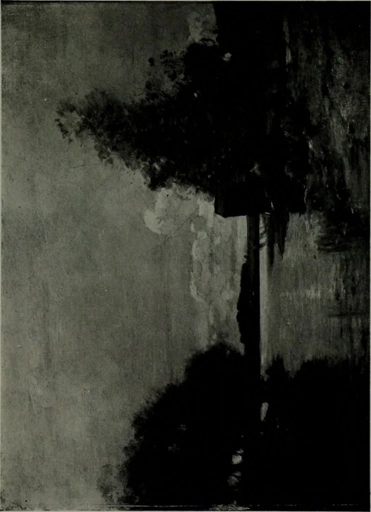 An illustration from De luxe illustrated catalogue of the notable art collection formed by the late George A. Hearn ... to be sold at unrestricted public sale, as directed by the terms of the will, Clarkson Cowl, Herbert Spencer Greims and George E. Schank, executors, on the afternoons and evenings at the places herein stated .., 1918, leaf 76