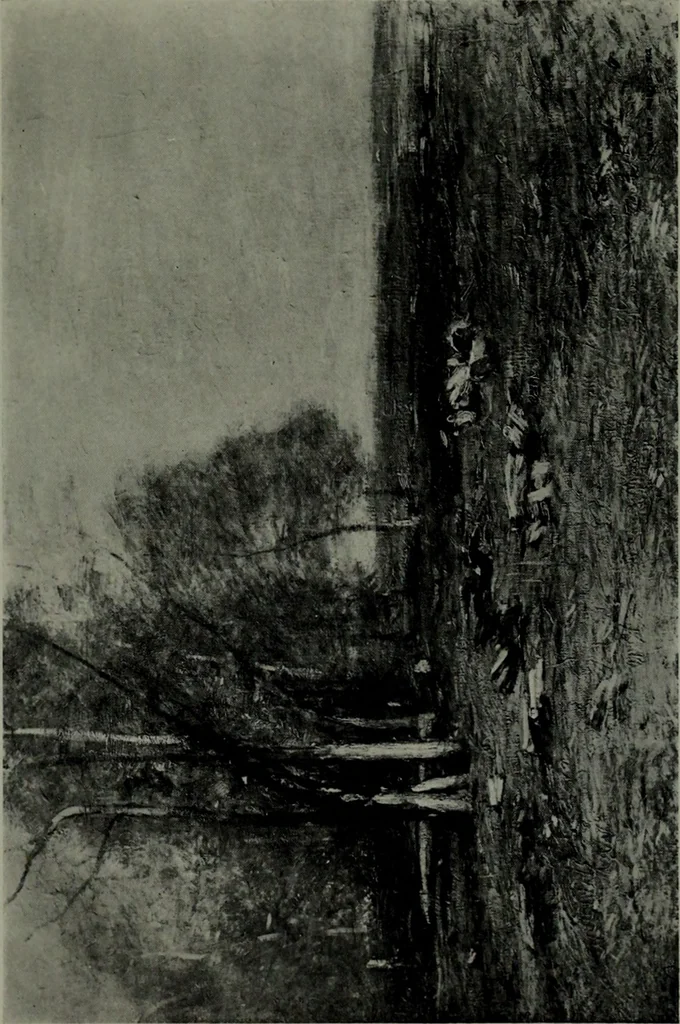 An illustration from De luxe illustrated catalogue of the notable art collection formed by the late George A. Hearn ... to be sold at unrestricted public sale, as directed by the terms of the will, Clarkson Cowl, Herbert Spencer Greims and George E. Schank, executors, on the afternoons and evenings at the places herein stated .., 1918, leaf 90