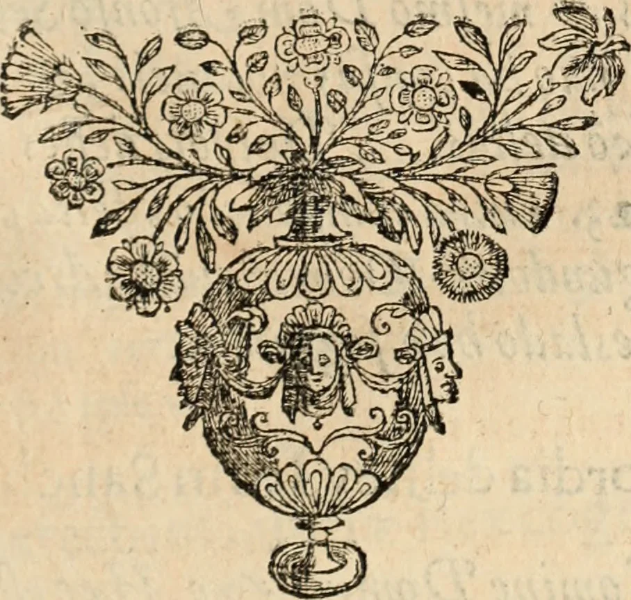 An illustration from De manu regia tractatus : prima[-secunda] pars : inquo, omnium legum regiarum (quibus regi Portugalliae inuictissimo, in causis ecclesiasticis cognitio permissa est) ex iure, priuilegio, consuetudine, seu concordia, sensus, & vera decidendi ratio aperitur, 1622, leaf 452