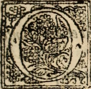 An illustration from De manu regia tractatus : prima[-secunda] pars : inquo, omnium legum regiarum (quibus regi Portugalliae inuictissimo, in causis ecclesiasticis cognitio permissa est) ex iure, priuilegio, consuetudine, seu concordia, sensus, & vera decidendi ratio aperitur, 1622, leaf 12