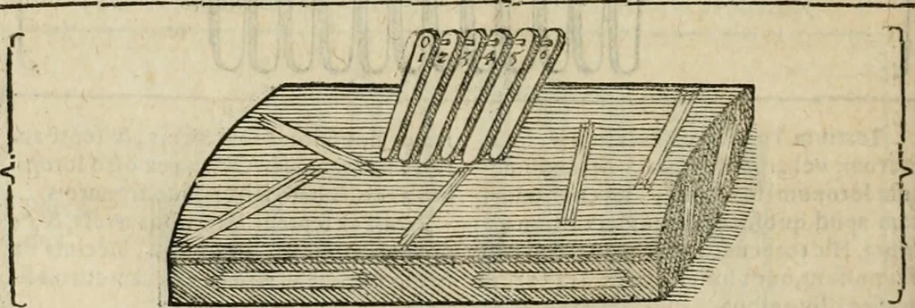 An illustration from De monetis et re nvmaria libri dvo: qvorvm primvs artem cvdendae monetae, secvndvs vero qvaestionvm monetariarvm decisiones continet. His accesservnt tractatvs varii atqve vtiles, necnon consilia, singvlaresqve additiones tam veterum, quàm neotericorum authorum, qui de monetis... scripserunt .., 1591, leaf 135