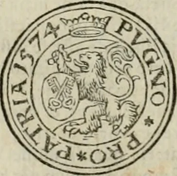 An illustration from De monetis et re nvmaria libri dvo: qvorvm primvs artem cvdendae monetae, secvndvs vero qvaestionvm monetariarvm decisiones continet. His accesservnt tractatvs varii atqve vtiles, necnon consilia, singvlaresqve additiones tam veterum, quàm neotericorum authorum, qui de monetis... scripserunt .., 1591, leaf 87