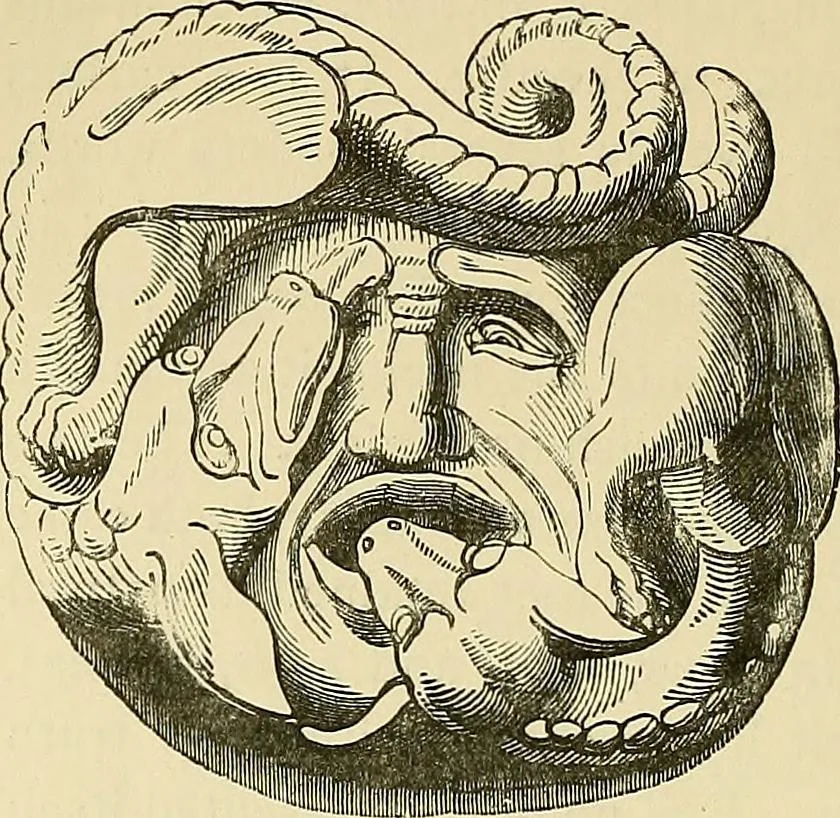 An illustration from Demonology and devil-lore, 1879, leaf 379