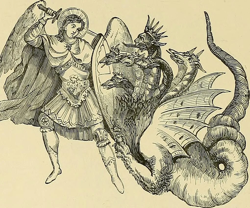 An illustration from Demonology and devil-lore, 1879, leaf 401