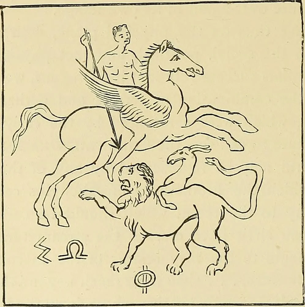 An illustration from Demonology and devil-lore, 1879, leaf 407