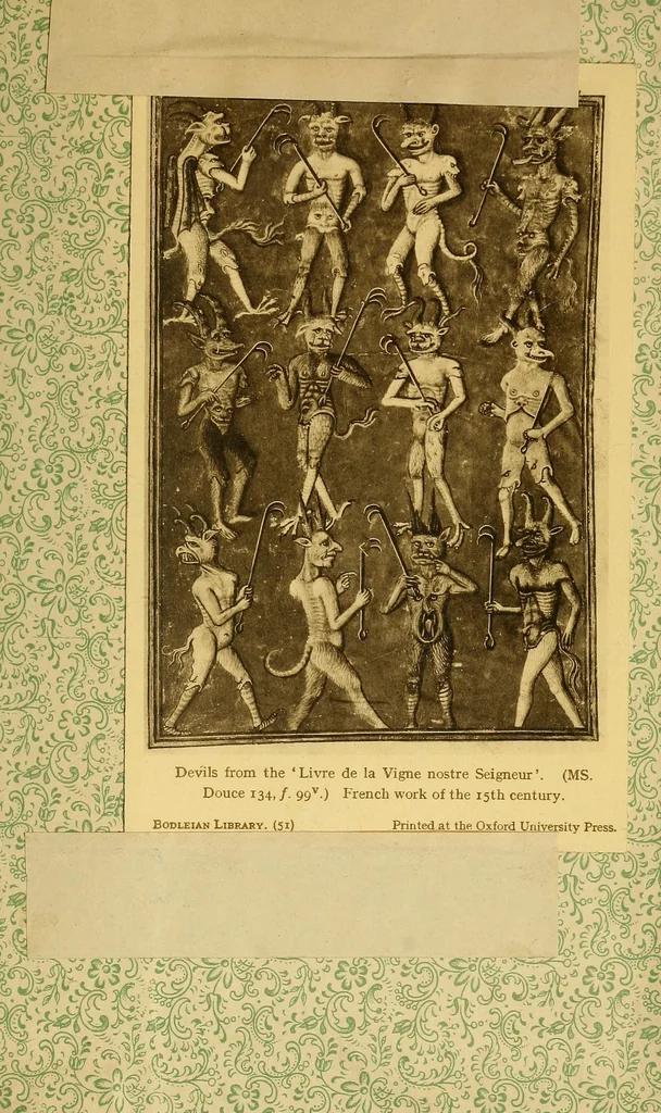 An illustration from Demonology and devil-lore, 1879, leaf 452