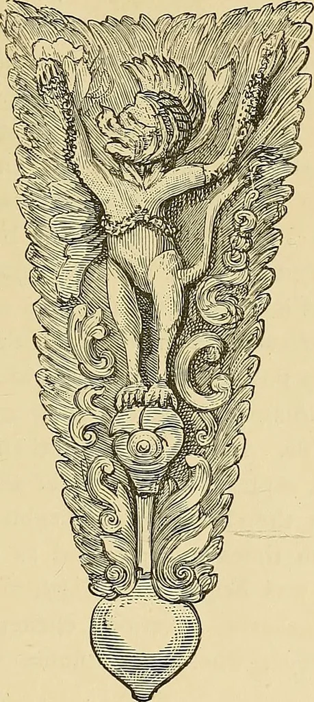 An illustration from Demonology and devil-lore, 1879, leaf 52