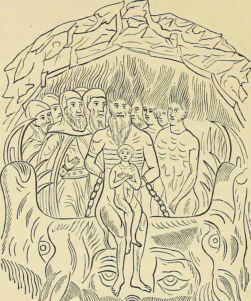 An illustration from Demonology and devil-lore, 1879, leaf 159
