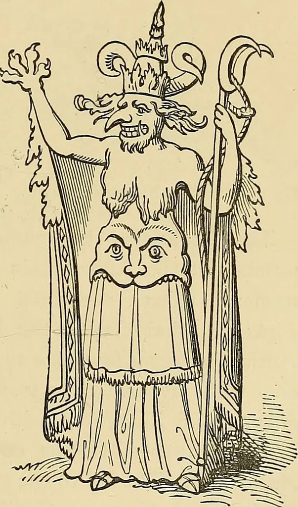 An illustration from Demonology and devil-lore, 1879, leaf 270