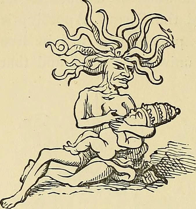 An illustration from Demonology and devil-lore, 1879, leaf 271
