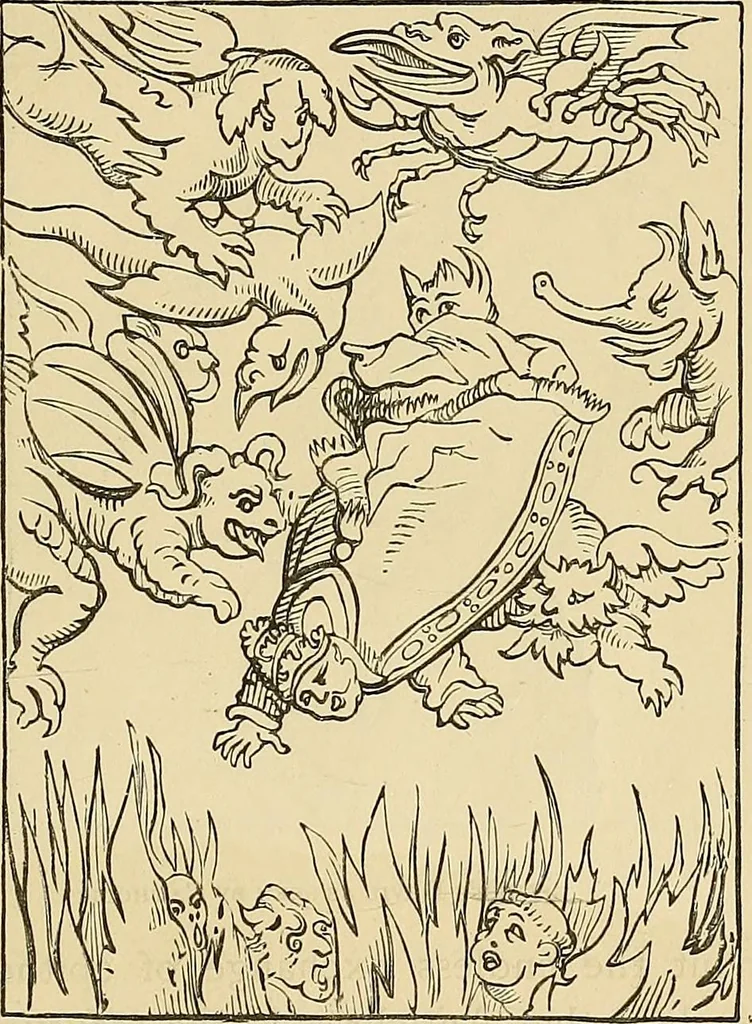 An illustration from Demonology and devil-lore, 1879, leaf 272