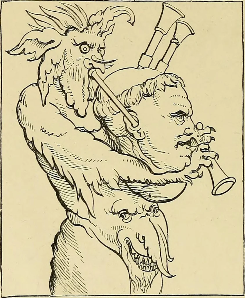 An illustration from Demonology and devil-lore, 1879, leaf 273