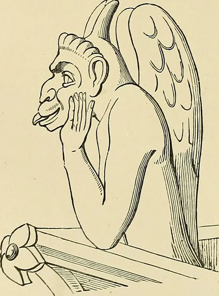 An illustration from Demonology and devil-lore, 1879, leaf 275