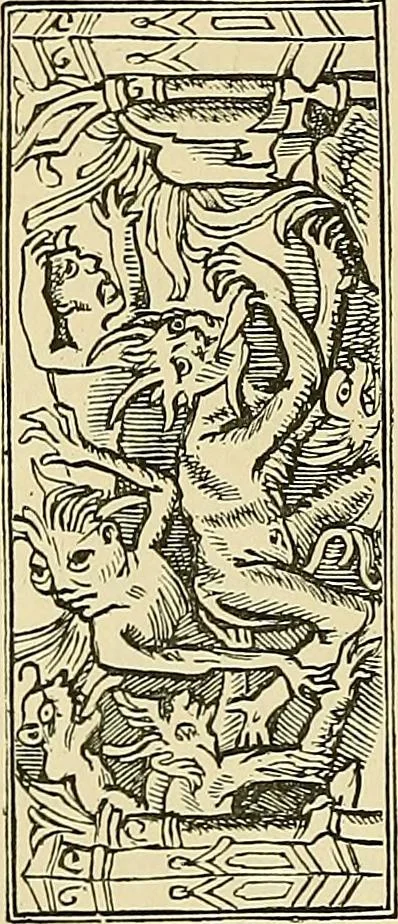 An illustration from Demonology and devil-lore, 1879, leaf 309
