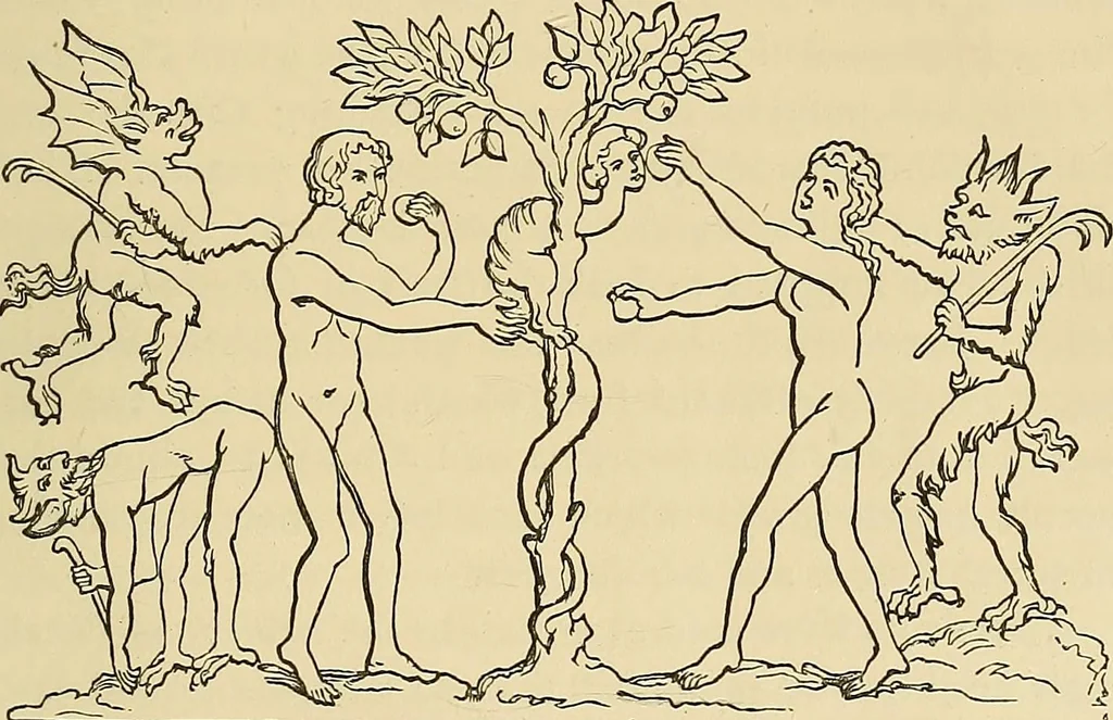 An illustration from Demonology and devil-lore, 1879, leaf 316