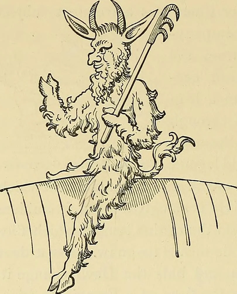 An illustration from Demonology and devil-lore, 1879, leaf 433