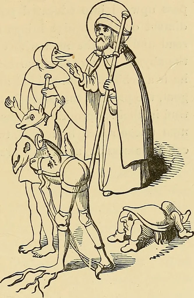 An illustration from Demonology and devil-lore, 1879, leaf 434