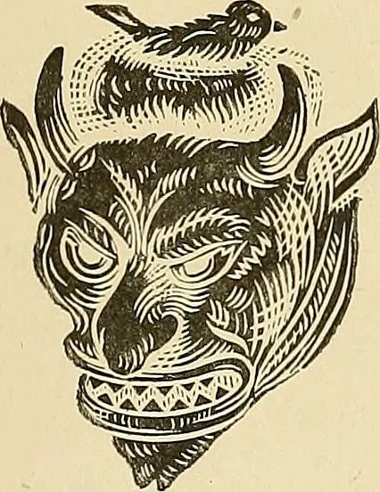 An illustration from Demonology and devil-lore, 1879, leaf 470