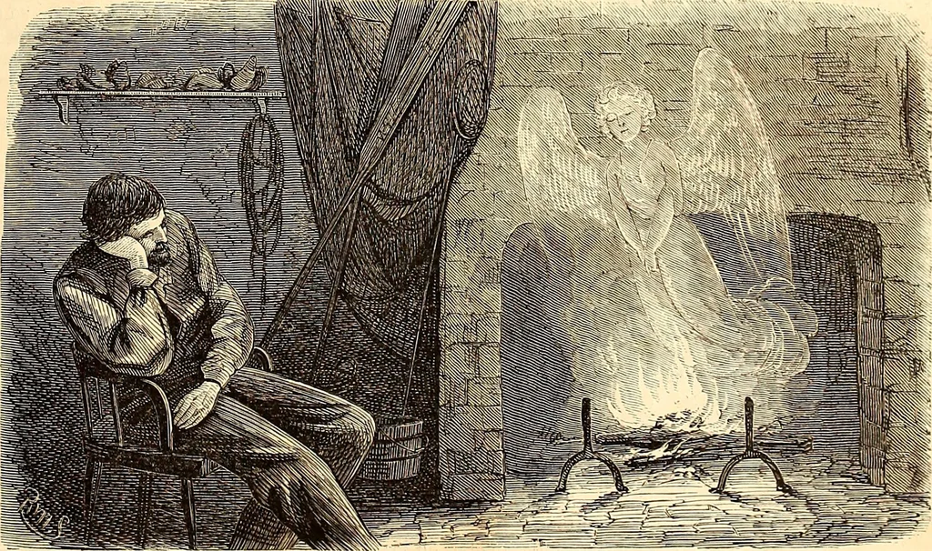 An illustration from Demorest's illustrated monthly and Mme Demorest's mirror of fashions, 1865 April, 1865, leaf 14