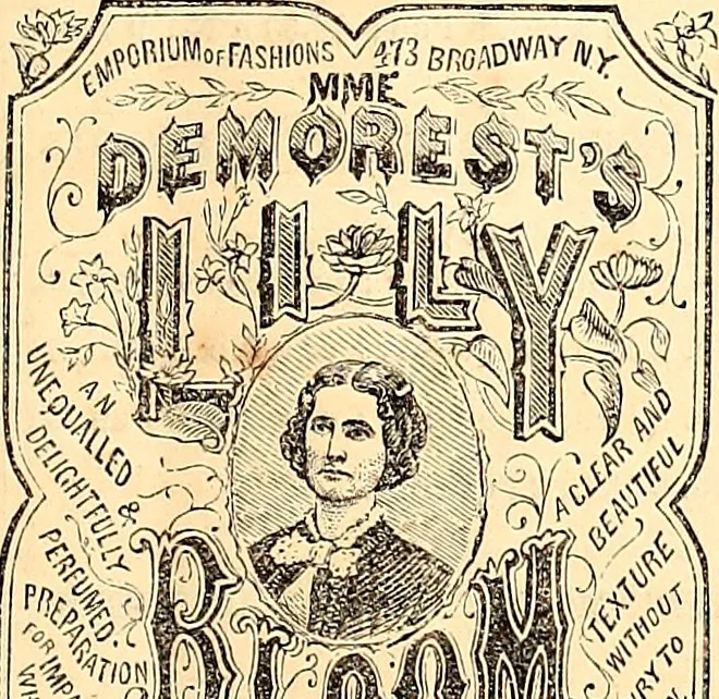 An illustration from Demorest's illustrated monthly and Mme Demorest's mirror of fashions, 1865 April, 1865, leaf 22