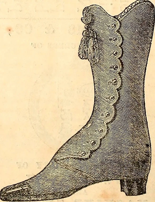 An illustration from Demorest's illustrated monthly and Mme Demorest's mirror of fashions, 1865 April, 1865, leaf 25