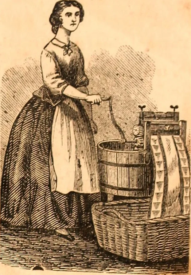 An illustration from Demorest's illustrated monthly and Mme Demorest's mirror of fashions, 1865 April, 1865, leaf 26
