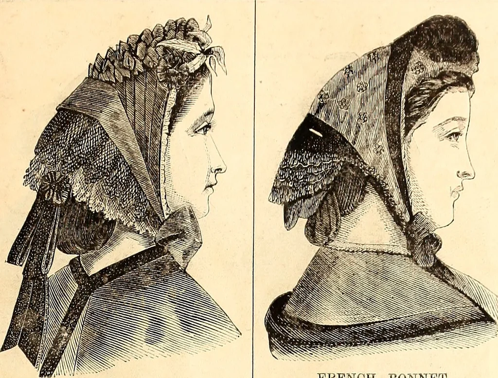 An illustration from Demorest's illustrated monthly and Mme Demorest's mirror of fashions, 1865 April, 1865, leaf 8