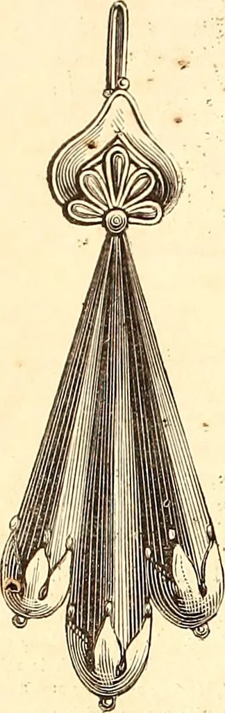 An illustration from Demorest's illustrated monthly and Mme Demorest's mirror of fashions, 1865 April, 1865, leaf 9