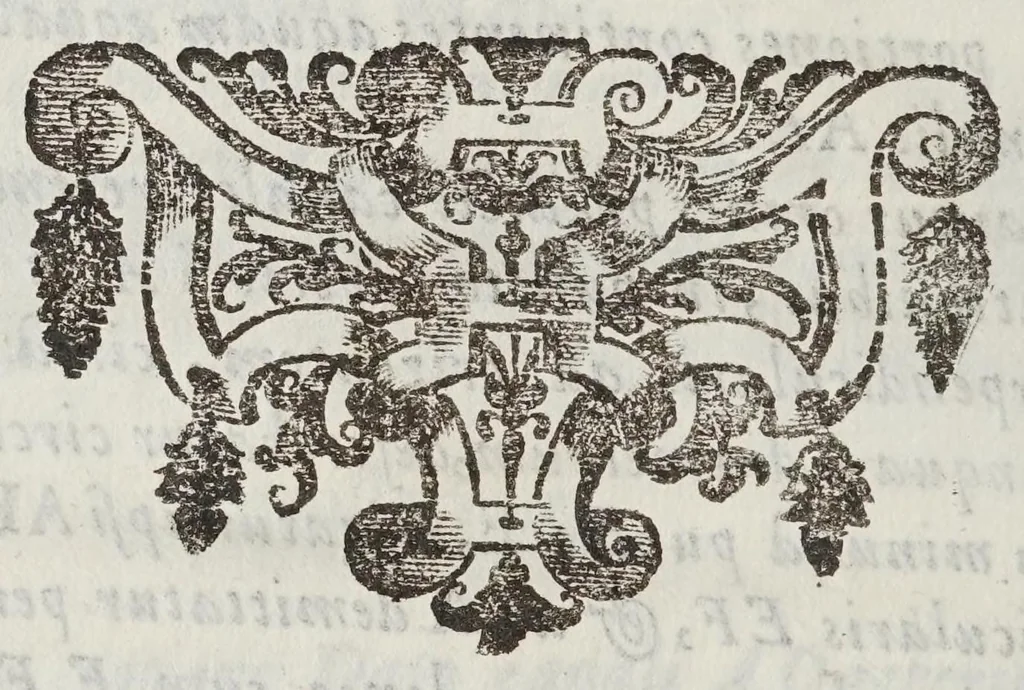 An illustration from De motv natvrali; gravivm solidorvm et liqvidorvm, 1646, leaf 124