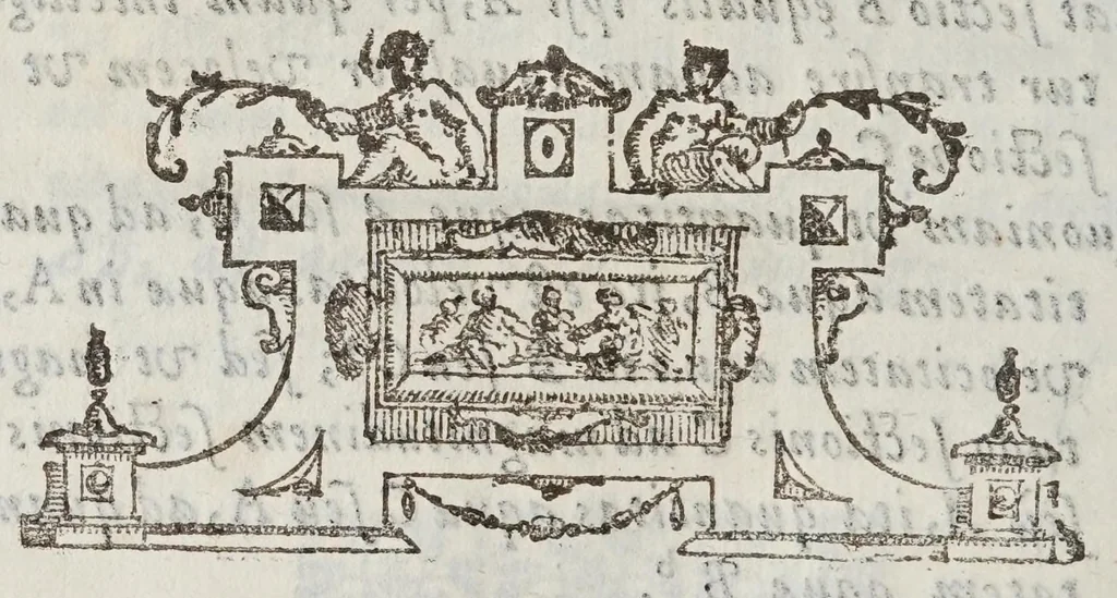 An illustration from De motv natvrali; gravivm solidorvm et liqvidorvm, 1646, leaf 144