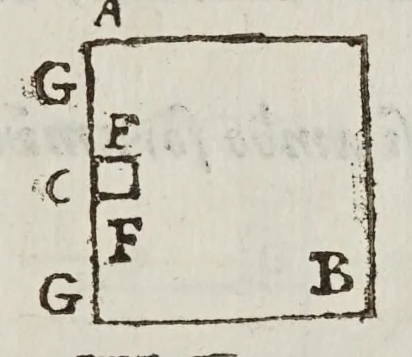 An illustration from De motv natvrali; gravivm solidorvm et liqvidorvm, 1646, leaf 175