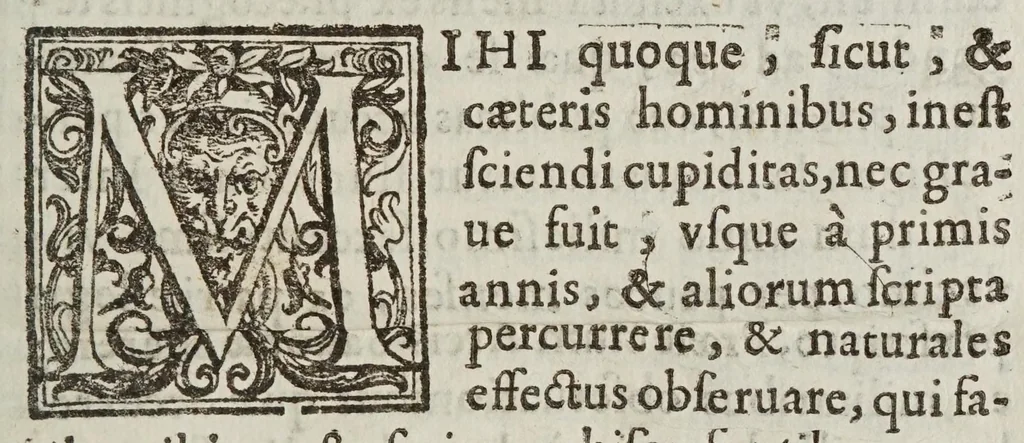 An illustration from De motv natvrali; gravivm solidorvm et liqvidorvm, 1646, leaf 7
