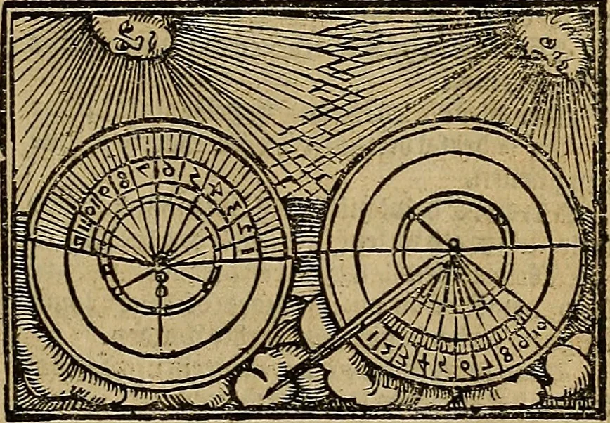 An illustration from Den Bibel, met grooter neersticheyt gecorrigeert : eñ op die canten gheset den ouderdom der werelt : ende hoe lange die gheschiedenissen ende historien der Bibelen elck int zijn voor Christus gheboorte gheweest zijn : ende daer bi vergadert wt fasciculus temporum, ende wt dye cronike va alder werelt, die principael historie der machtiger heydenscher conincrijcke, daer die heylige scrift oock dickwils af vermaent, tot een claerder verstant der Bibelscher historien : ende oock een onderscheyt der tijden te hebben, 1535, leaf 434