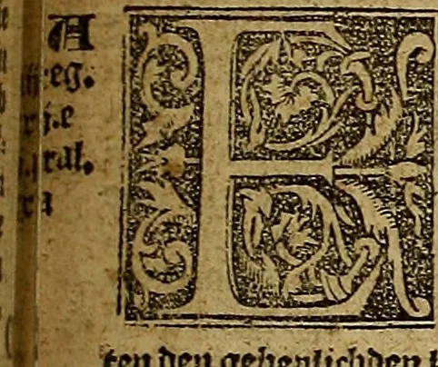 An illustration from Den Bibel, met grooter neersticheyt gecorrigeert : eñ op die canten gheset den ouderdom der werelt : ende hoe lange die gheschiedenissen ende historien der Bibelen elck int zijn voor Christus gheboorte gheweest zijn : ende daer bi vergadert wt fasciculus temporum, ende wt dye cronike va alder werelt, die principael historie der machtiger heydenscher conincrijcke, daer die heylige scrift oock dickwils af vermaent, tot een claerder verstant der Bibelscher historien : ende oock een onderscheyt der tijden te hebben, 1535, leaf 582