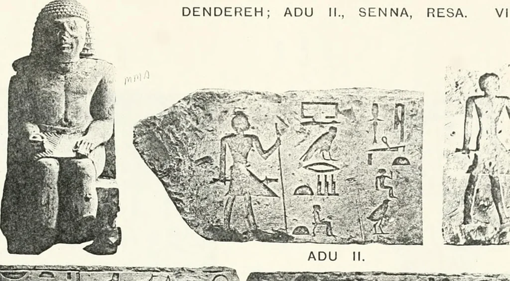 An illustration from Dendereh, 1898, 1900, leaf 103