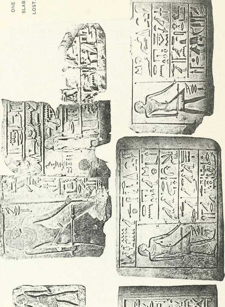 An illustration from Dendereh, 1898, 1900, leaf 105