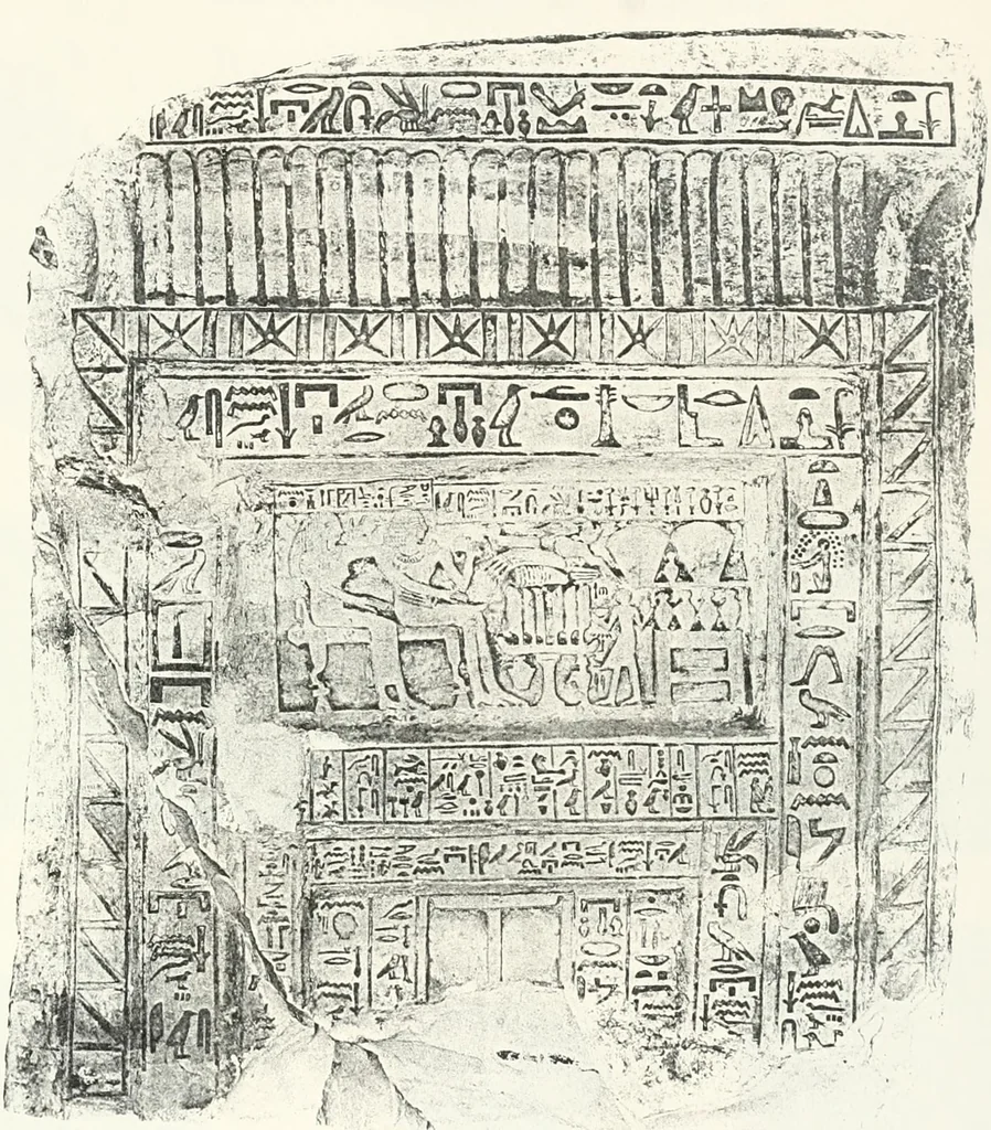 An illustration from Dendereh, 1898, 1900, leaf 107