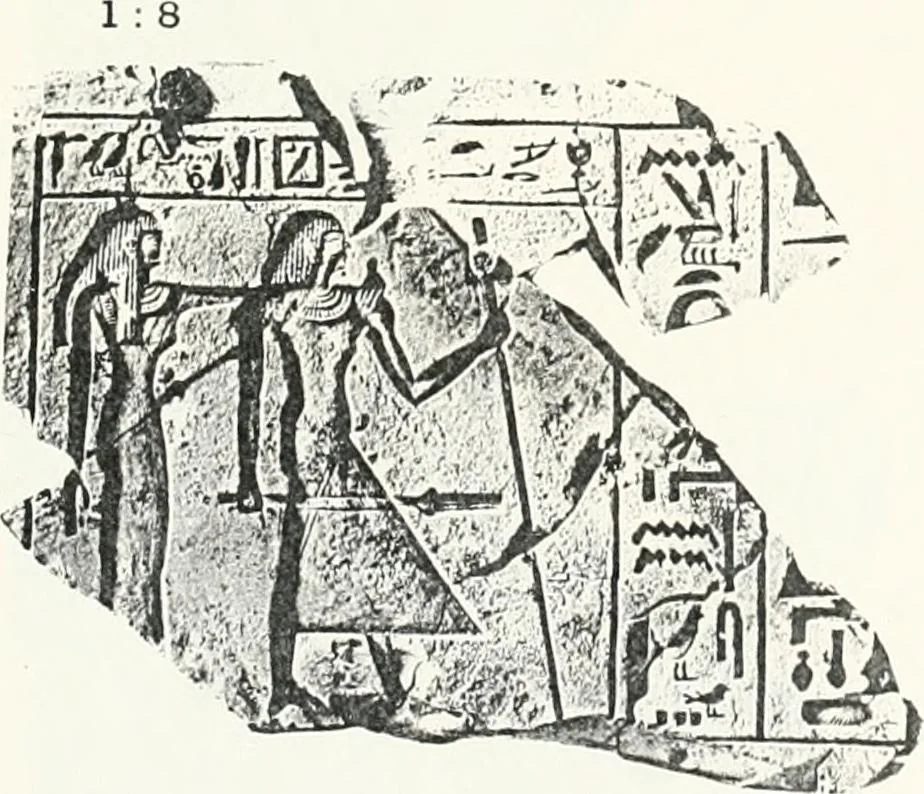 An illustration from Dendereh, 1898, 1900, leaf 107