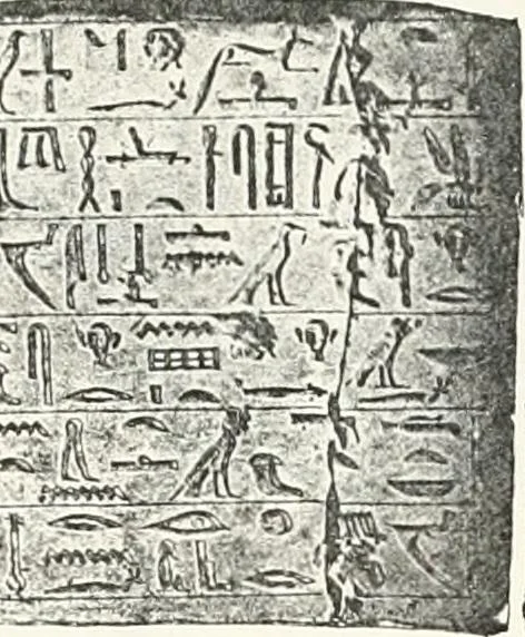 An illustration from Dendereh, 1898, 1900, leaf 111
