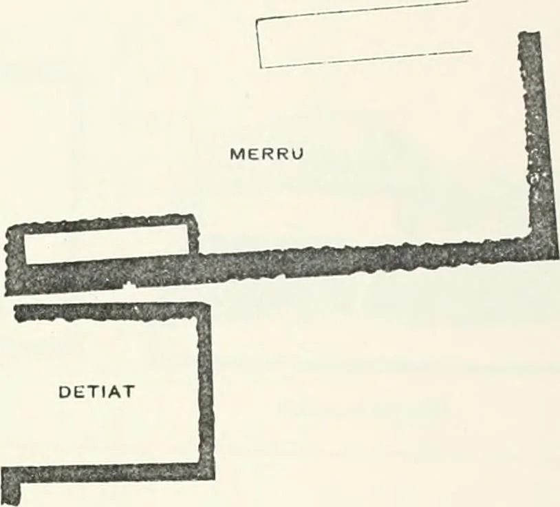 An illustration from Dendereh, 1898, 1900, leaf 151