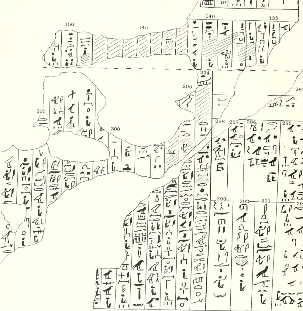 An illustration from Dendereh, 1898, 1900, leaf 166